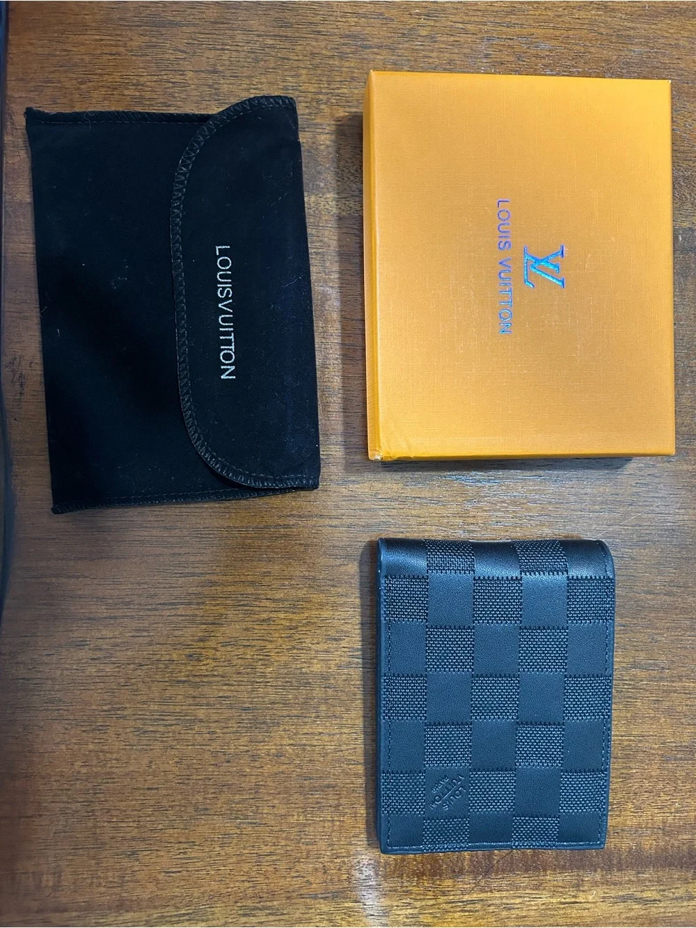 Louis Vuitton Black Wallet